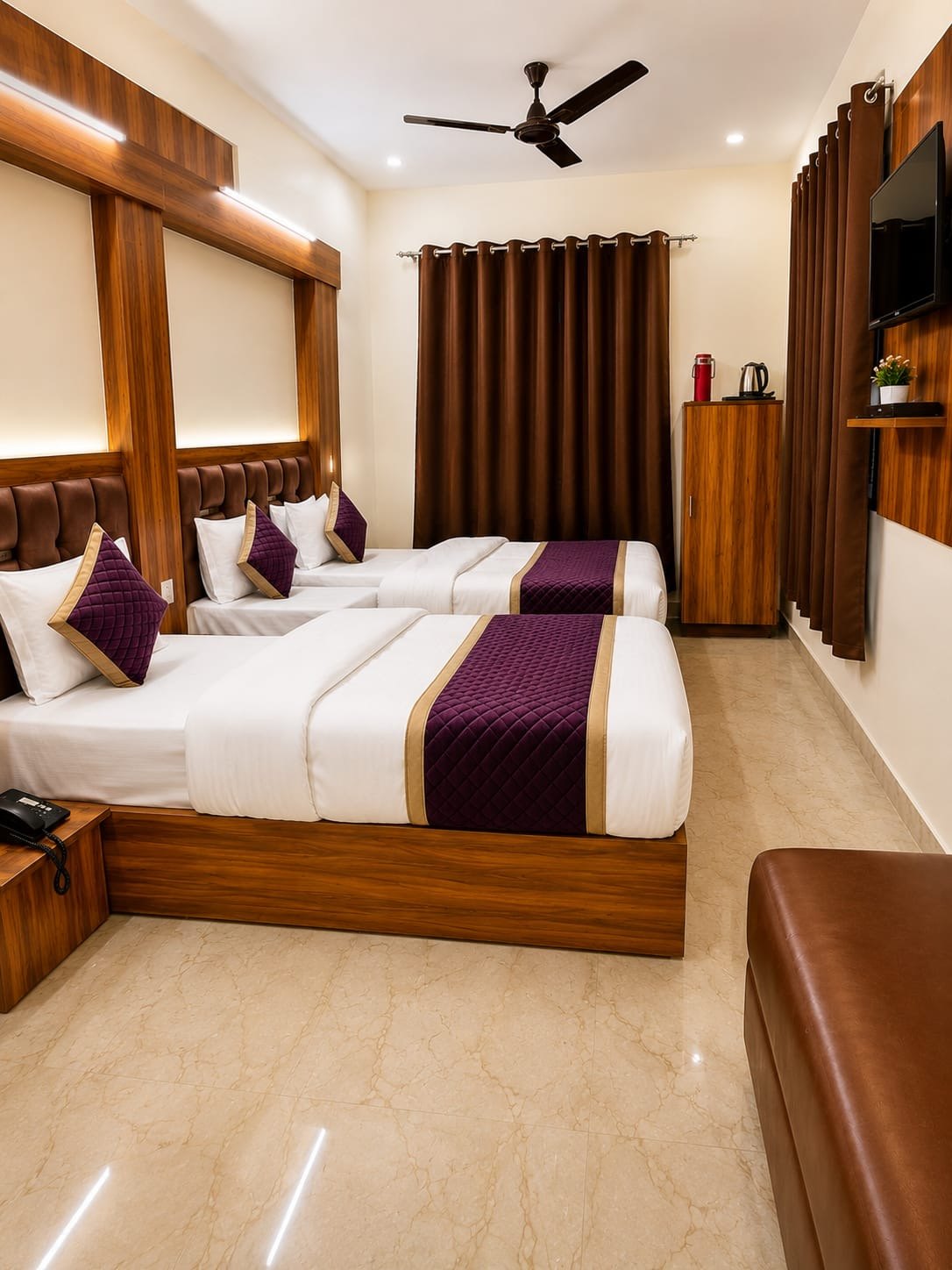 Hotel room at Hotel Katra Retreat